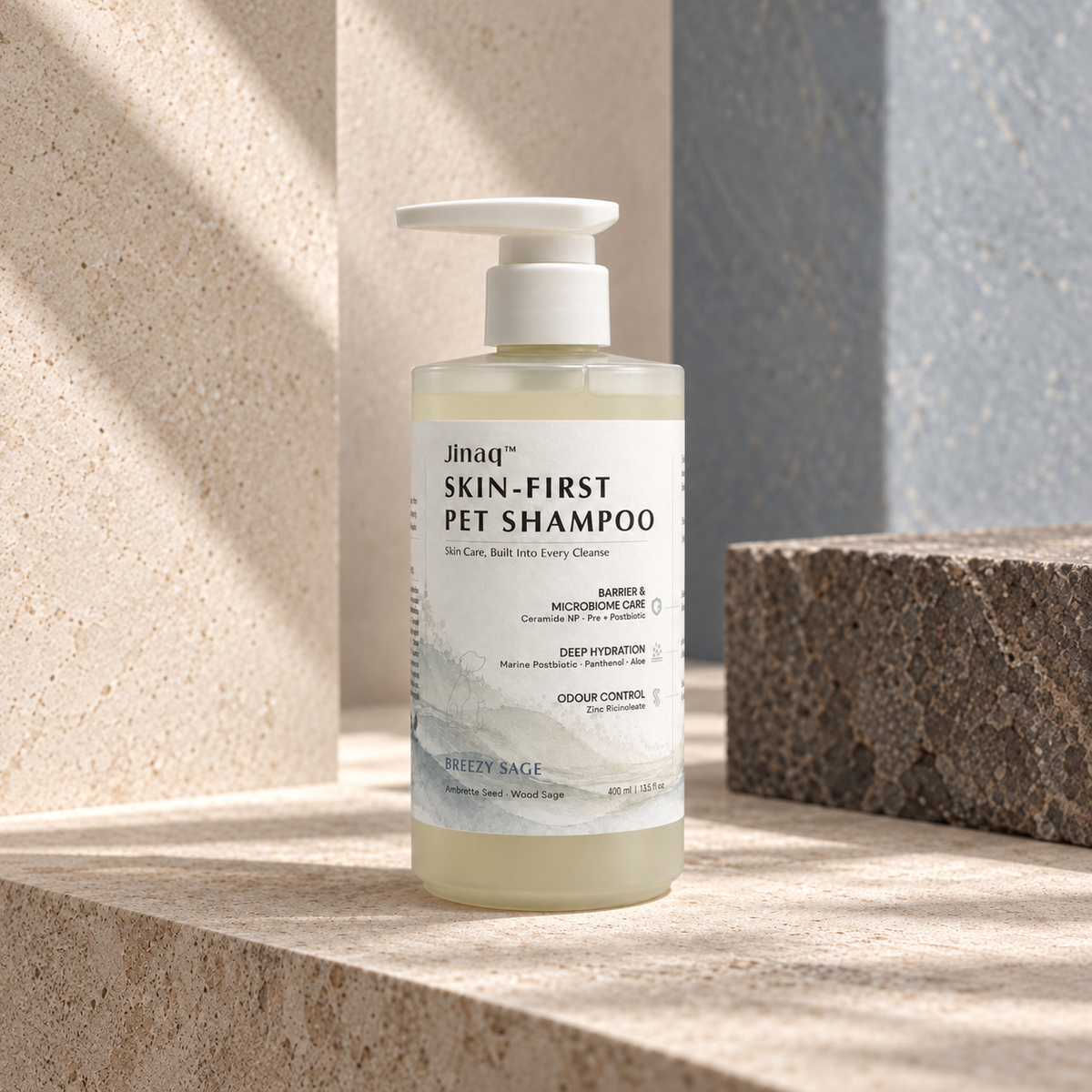 Skin-First Pet Shampoo - Breezy Sage (400ml)