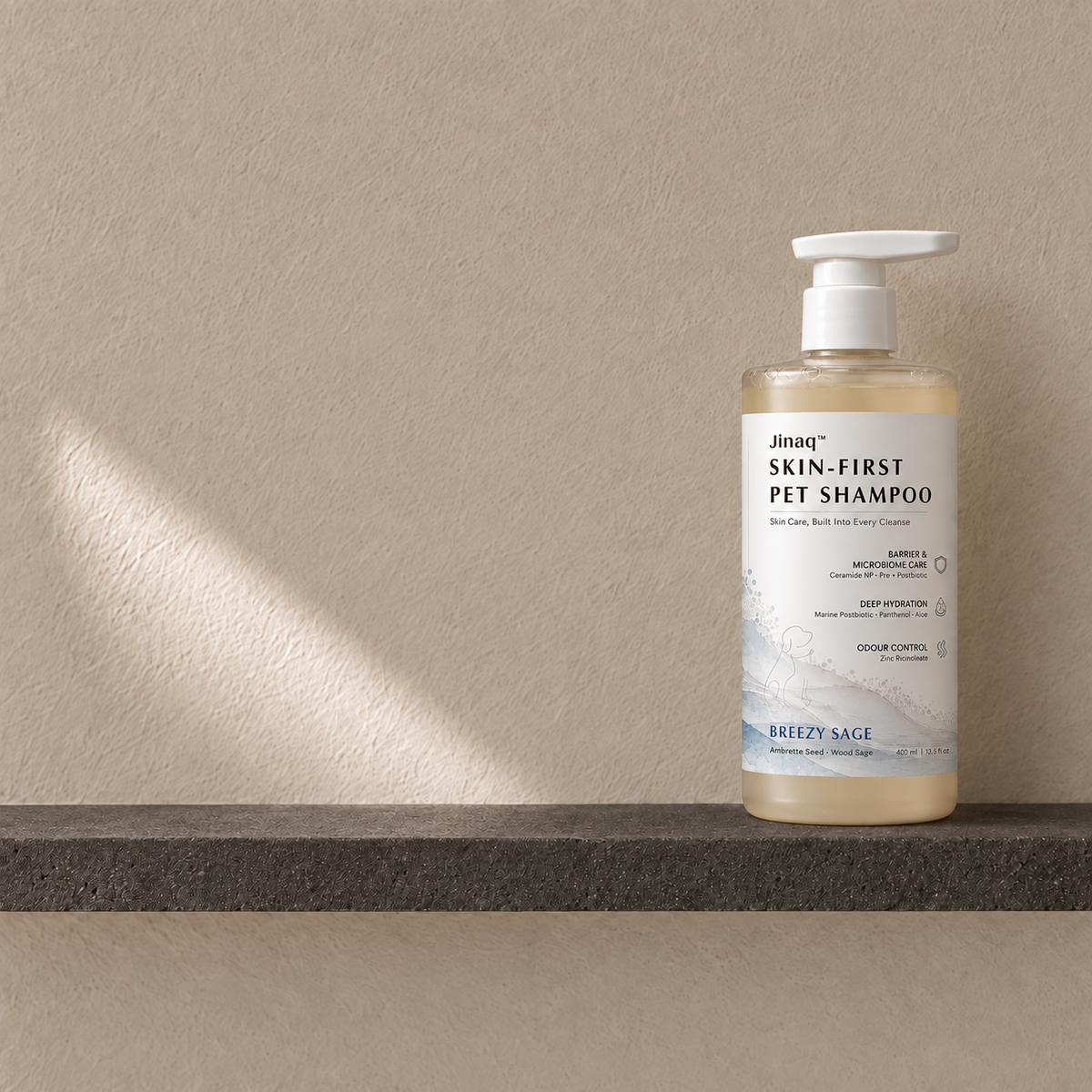 Skin-First Pet Shampoo - Breezy Sage (400ml)